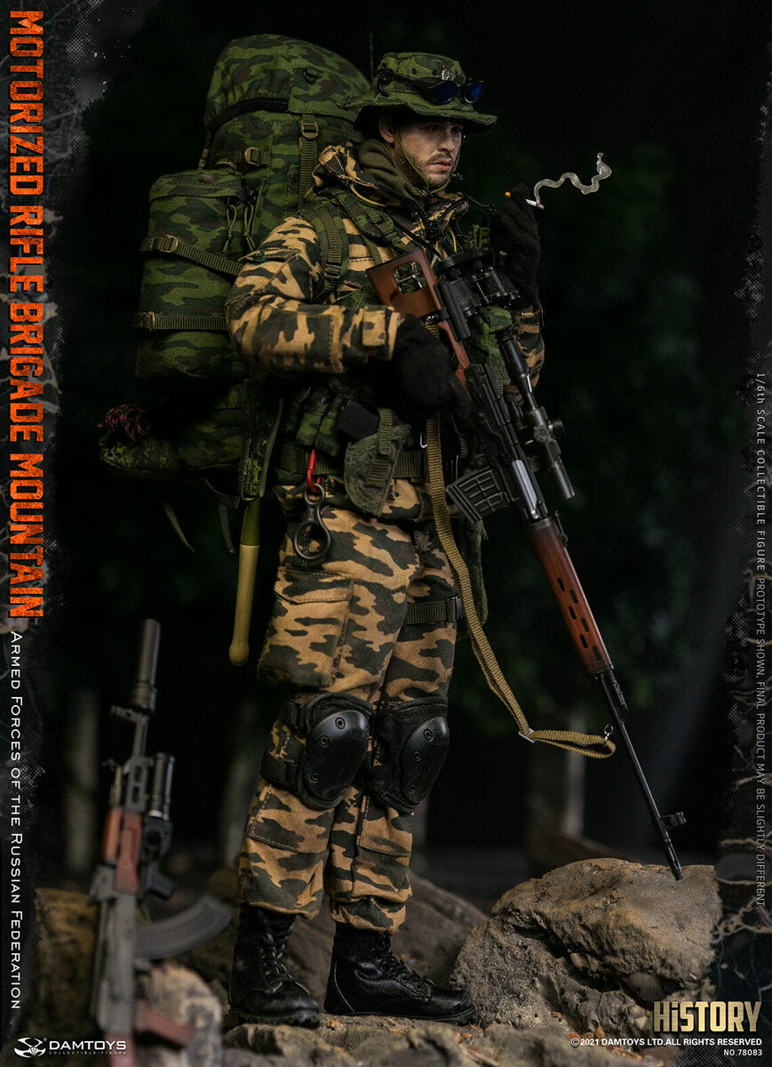 Pedido Figura Motorized Rifle Brigade Mountain - Armed Forces of the Russian Federation marca Damtoys 78083 escala 1/6 (BACK ORDER)