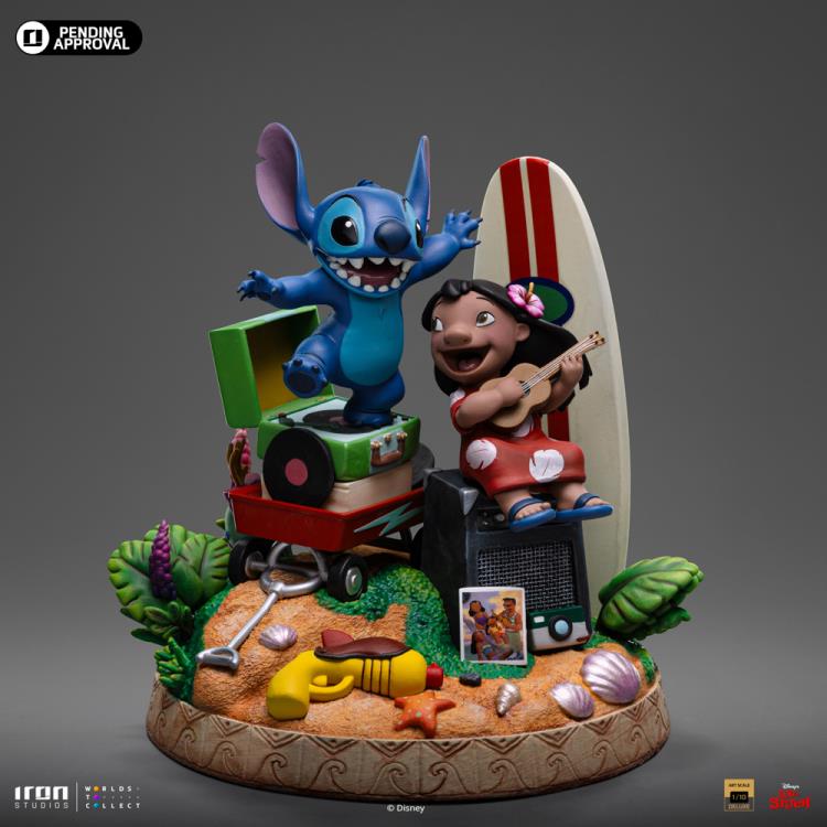 Preventa Estatua Lilo & Stitch (Deluxe) - Lilo & Stitch - Limited Edition BDS marca Iron Studios escala de arte 1/10