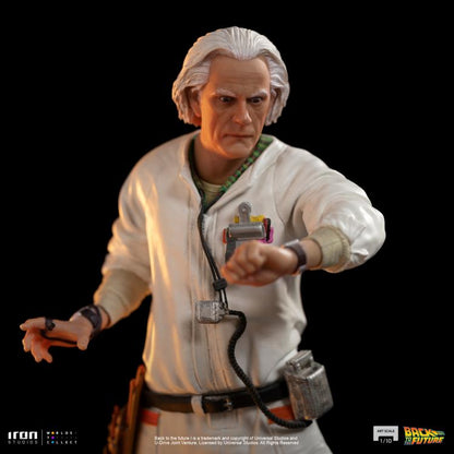 Preventa Estatua Doc Brown - Back to the Future - Limited Edition marca Iron Studios escala de arte 1/10