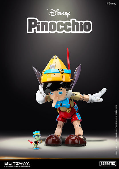 Preventa Figura Pinocchio (DIECAST) - Disney Carbotix Series marca Blitzway BW-CA-10506 (19.5 cm)