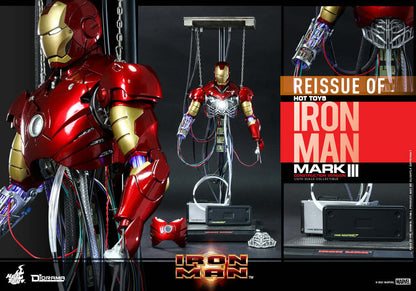 Pedido Diorama Iron Man Mark III (Construction Version) marca Hot Toys DS003 escala 1/6 (Relanzamiento)