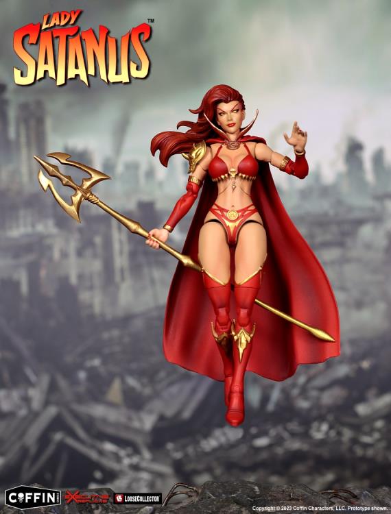 Preventa Figura Lady Satanus marca Executive Replicas escala pequeña 1/12