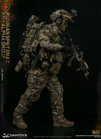 Preventa Figura The Sniper - Russian Spetsnaz FSB Alpha Group marca Damtoys 78100 escala 1/6