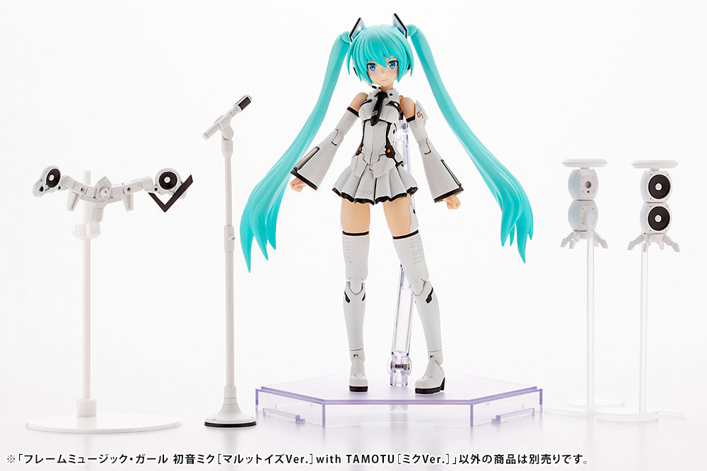 Pedido Figuras Hatsune Miku (Maruttoys Version) y Tamotu (Miku Version) (Model Kit Set) - Vocaloid Frame Music Girl marca Kotobukiya escala 1/12