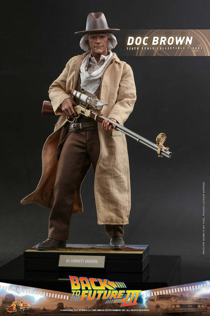 Pedido Figura Doc Brown - Back to the Future Part III marca Hot Toys MMS617 escala 1/6