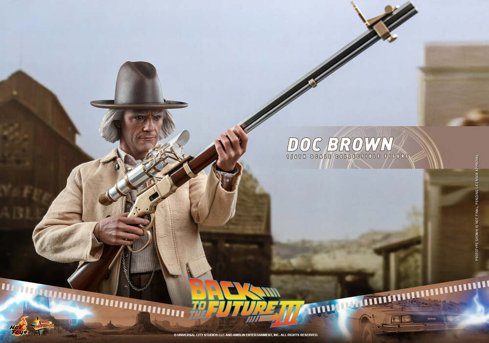 Pedido Figura Doc Brown - Back to the Future Part III marca Hot Toys MMS617 escala 1/6