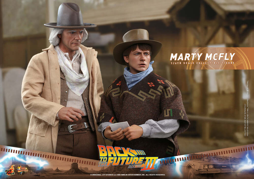 Pedido Figura Marty Mcfly - Back to the Future Part III marca Hot Toys MMS616 escala 1/6