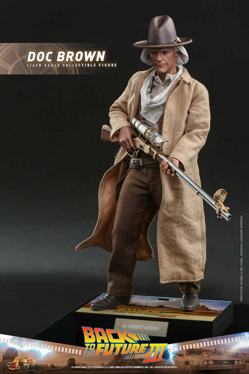 Pedido Figura Doc Brown - Back to the Future Part III marca Hot Toys MMS617 escala 1/6