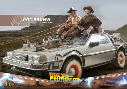 Pedido Figura Doc Brown - Back to the Future Part III marca Hot Toys MMS617 escala 1/6