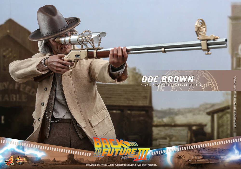 Pedido Figura Doc Brown - Back to the Future Part III marca Hot Toys MMS617 escala 1/6