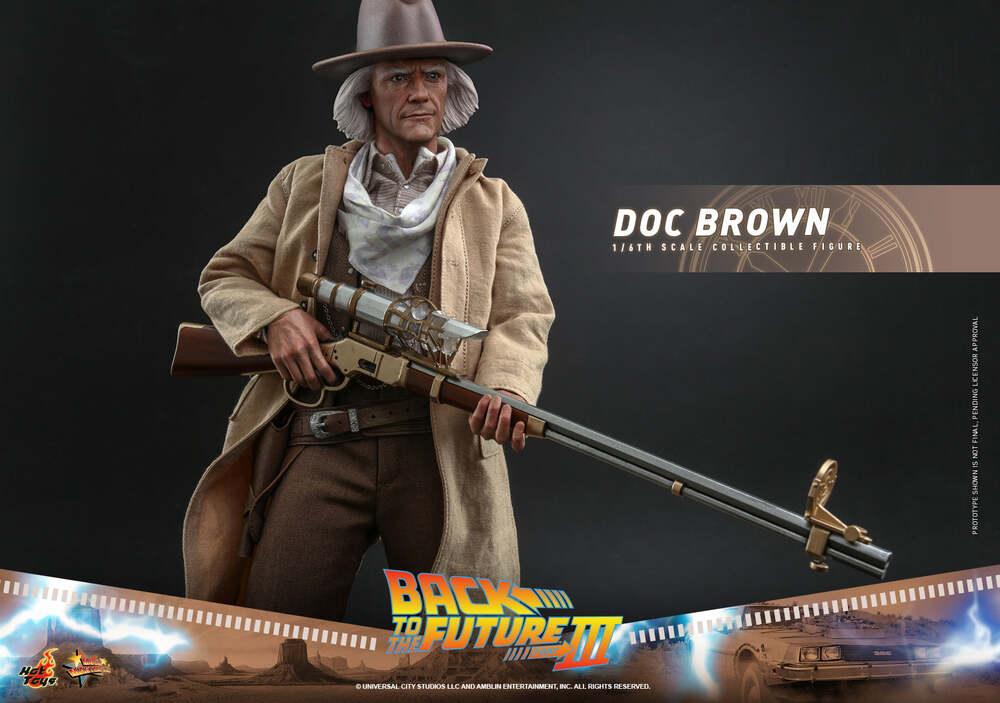 Pedido Figura Doc Brown - Back to the Future Part III marca Hot Toys MMS617 escala 1/6