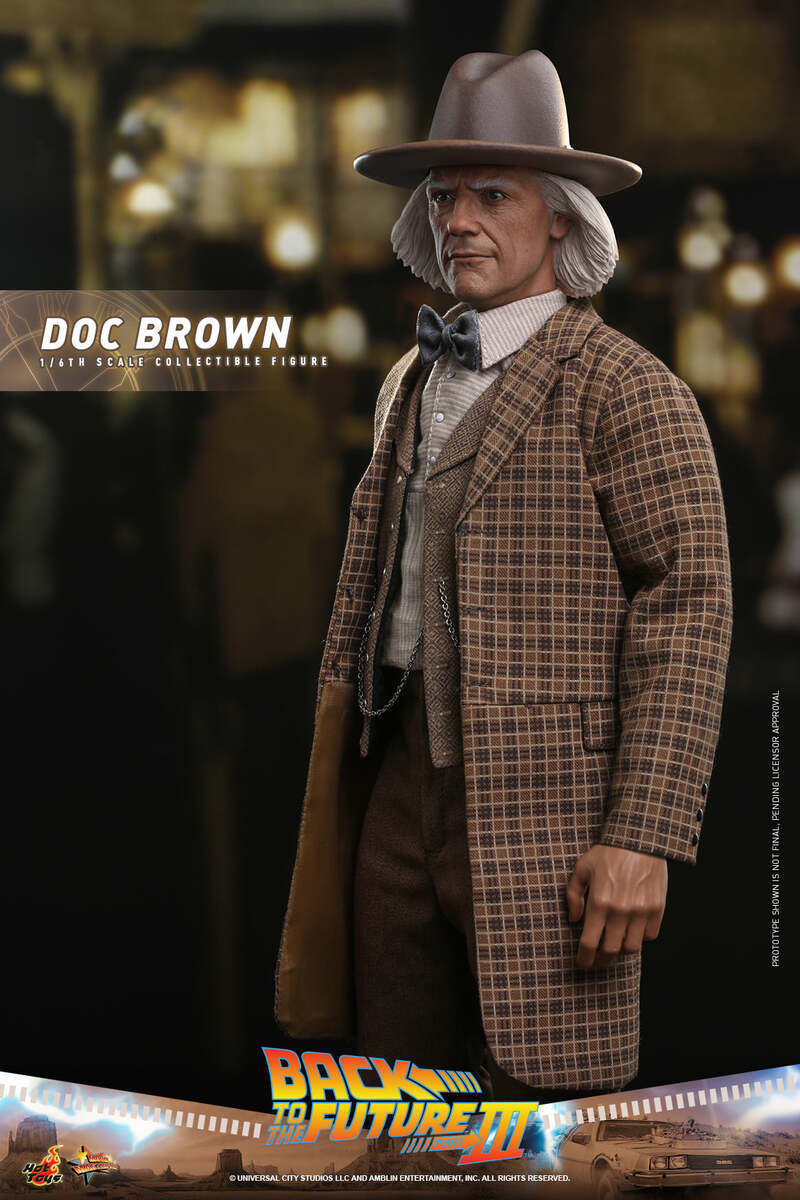 Pedido Figura Doc Brown - Back to the Future Part III marca Hot Toys MMS617 escala 1/6