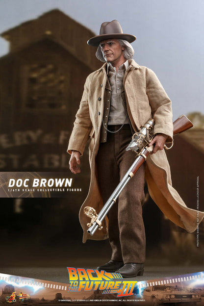 Pedido Figura Doc Brown - Back to the Future Part III marca Hot Toys MMS617 escala 1/6