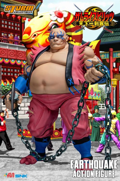 Preventa Figura Earthquake - Samurai Shodown VI marca Storm Collectibles escala pequeña 1/12