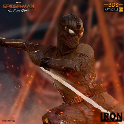 Pedido Estatua Spider-Man (Night-Monkey) - Spider-Man: Far From Home - Battle Diorama Series (BDS) marca Iron Studios escala de arte 1/10