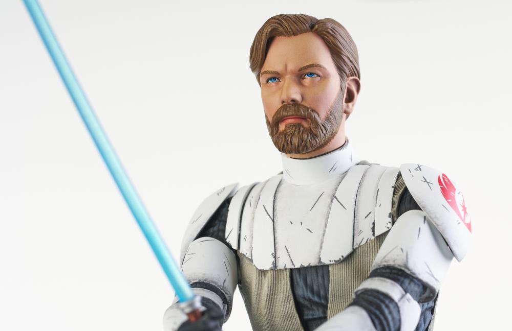 Pedido Estatua Obi-Wan Kenobi (Resina) - Star Wars: The Clone Wars - Premier Collection marca Diamond Select Toys escala 1/7