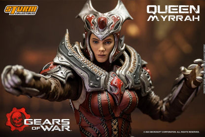 Preventa Figura Queen Myrrah - Gears of War  marca Storm Collectibles escala pequeña 1/12