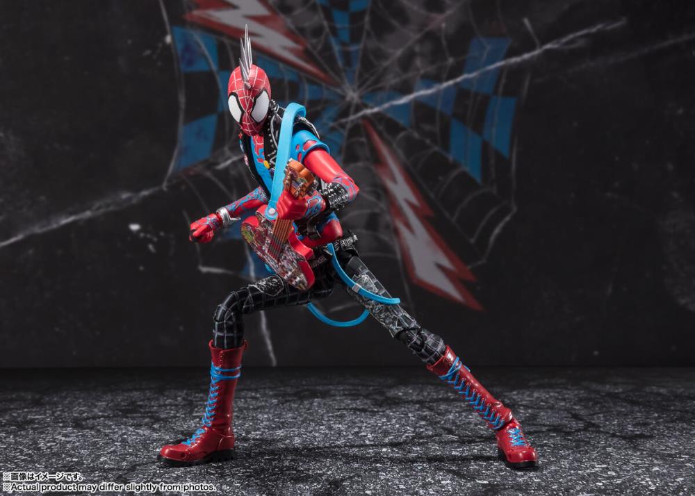 Preventa Figura Spider-Punk - Spider-Man: Across the Spider-Verse - S.H.Figuarts marca Bandai Spirits escala pequeña 1/12