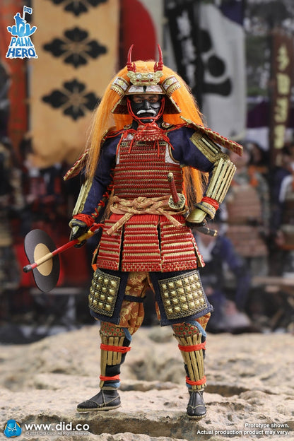 Pedido Figura Takeda Shingen - Japan Samurai Series marca DID XA80013 escala pequeña 1/12