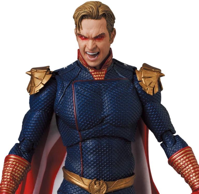 Pedido Figura Homelander - The Boys - MAFEX marca Medicom Toy No.151 escala pequeña 1/12