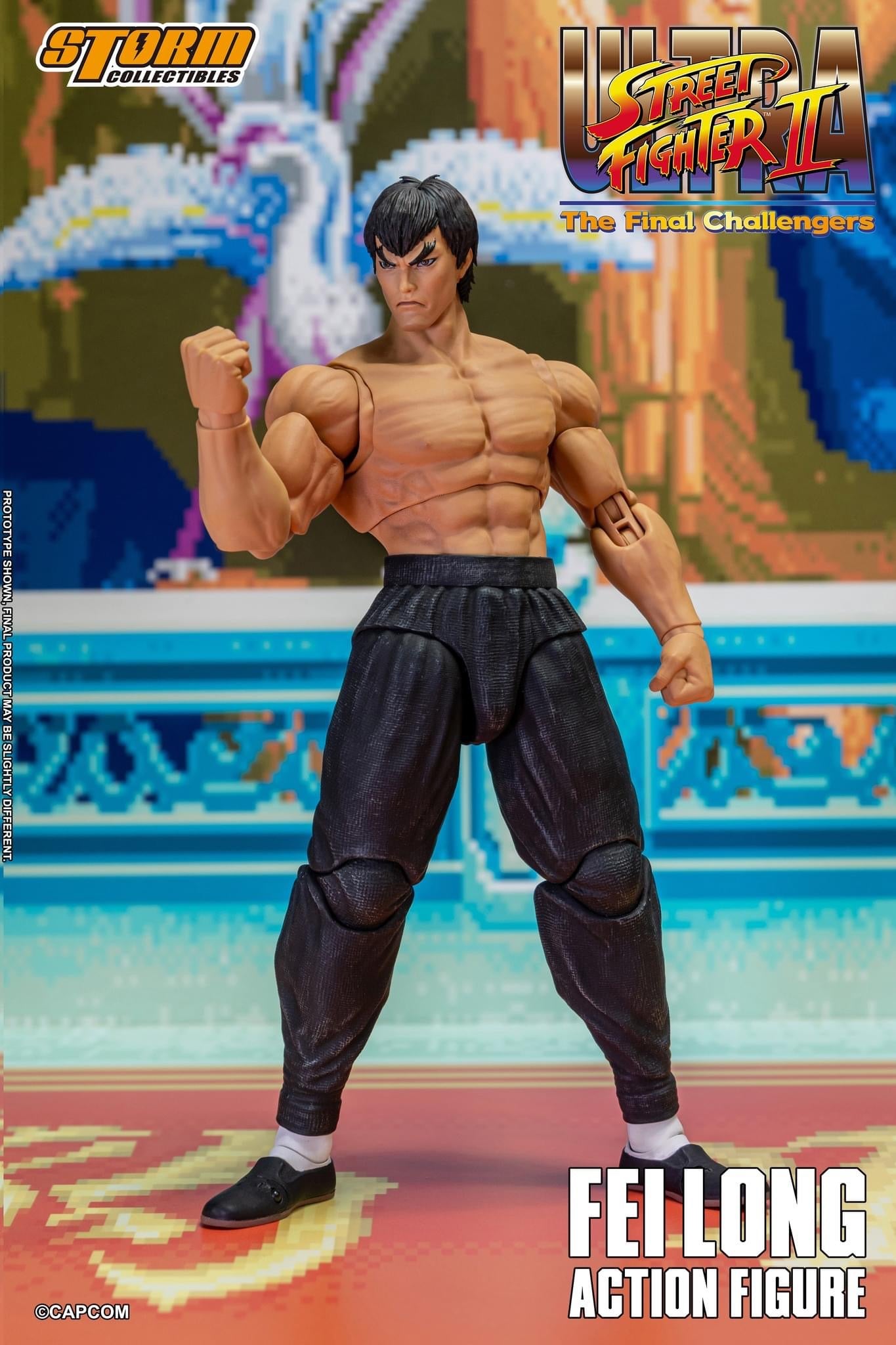 Pedido Figura Fei Long - Ultra Street Fighter II: The Final Challengers marca Storm Collectibles CPSF24 escala pequeña 1/12