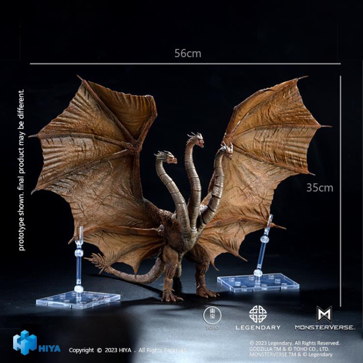 [EN STOCK] Figura King Ghidorah (Previews Exclusive) - Godzilla: King of the Monsters - Exquisite Basic marca HIYA EBG0072 (35 cm)