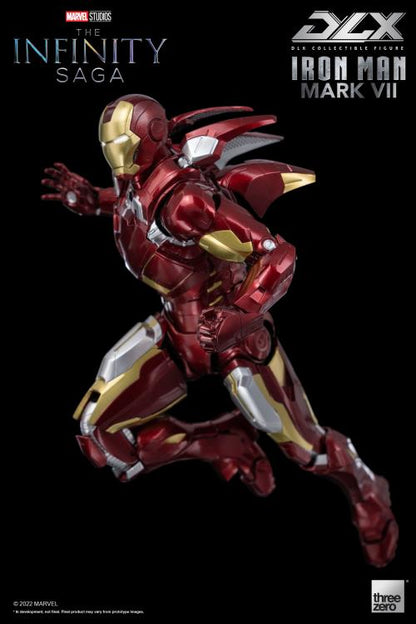 Pedido Figura DLX Iron Man Mark 7 - Avengers Infinity Saga marca Threezero 3Z0255 escala pequeña 1/12