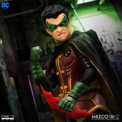 Pedido Figura Robin - DC Comics One:12 Collective marca Mezco Toyz 76604 escala pequeña 1/12