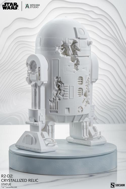 Preventa Estatua R2-D2 Crystallized Relic - Star Wars marca Sideshow Collectibles (30 cm)