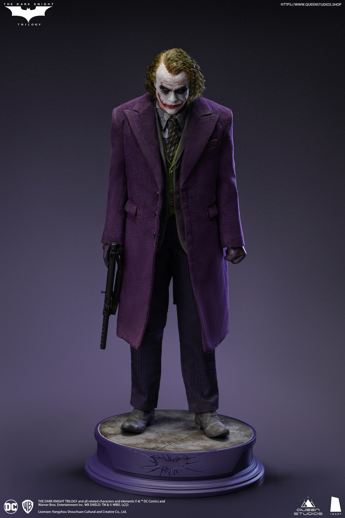 Pedido Figuras TDK Joker InArt (Deluxe Edition / 2 figuras / cabellos enraizados) marca Queen Studios escala 1/6