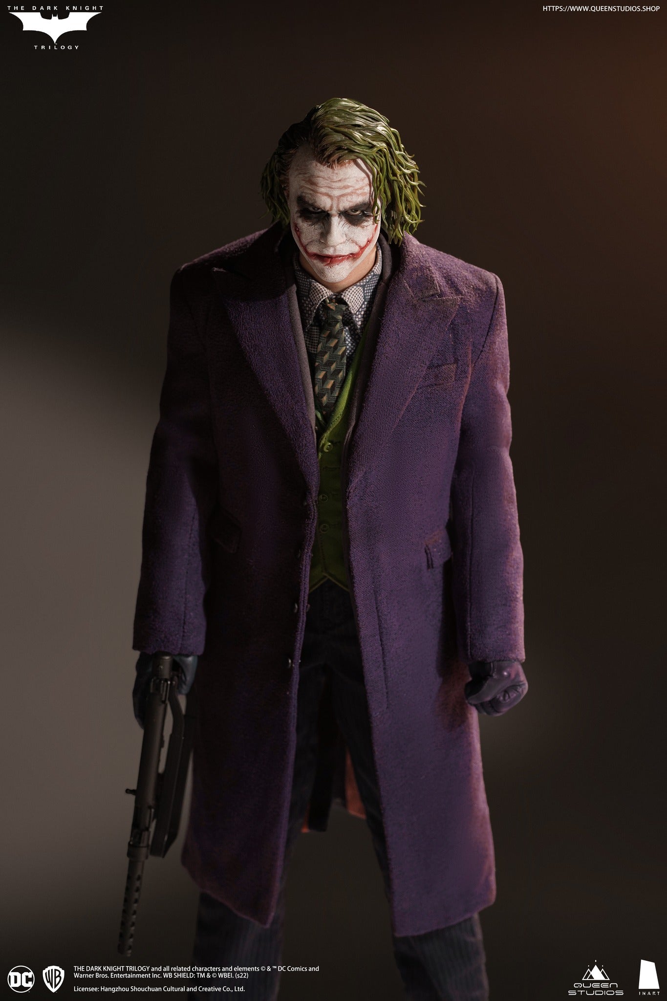 Pedido Figuras TDK Joker InArt (Premium Edition / 2 figuras / cabellos esculpidos) marca Queen Studios escala 1/6