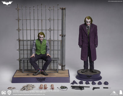 Pedido Figuras TDK Joker InArt (Deluxe Edition / 2 figuras / cabellos enraizados) marca Queen Studios escala 1/6