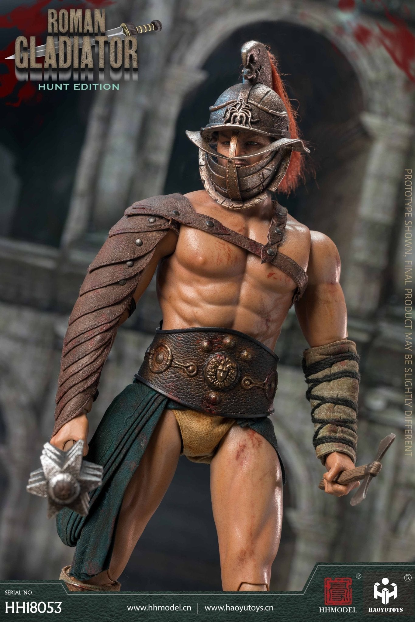 Pedido Figura Roman Gladiator (Hunt version) marca HaoyuToys HH18053 escala 1/6 (BACK ORDER)