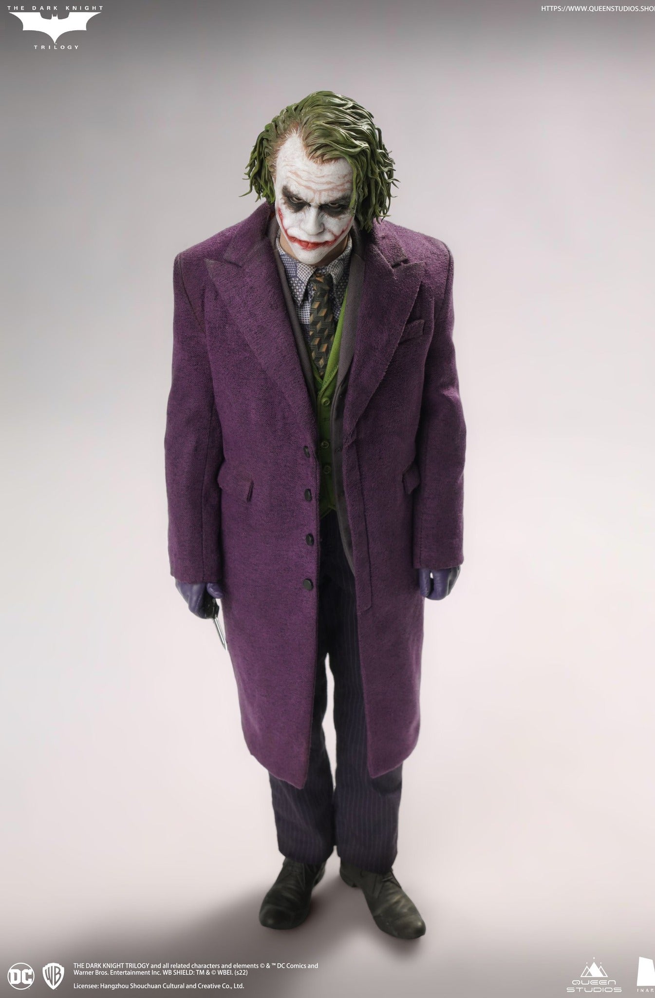 Pedido Figuras TDK Joker InArt (Premium Edition / 2 figuras / cabellos esculpidos) marca Queen Studios escala 1/6