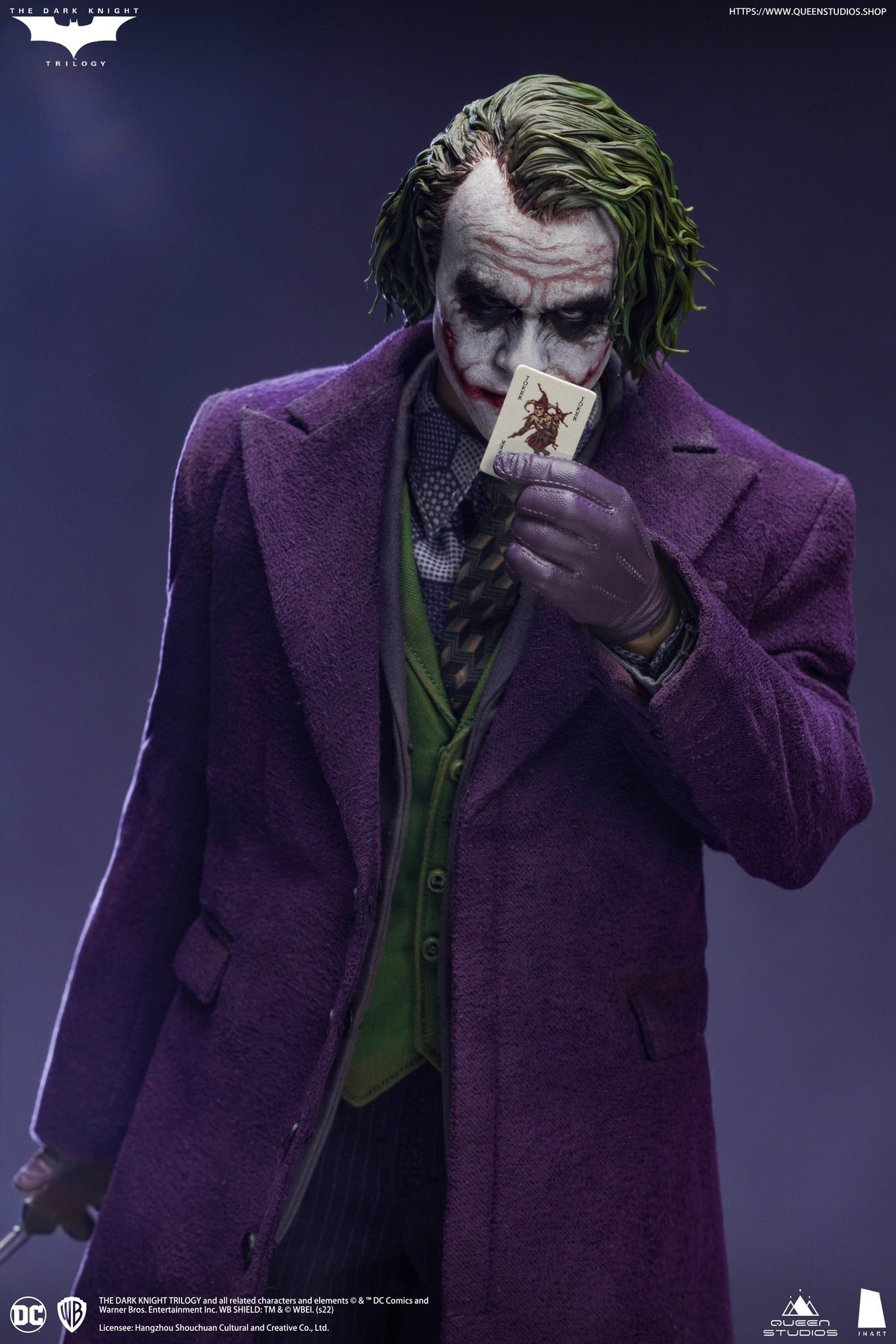 Pedido Figuras TDK Joker InArt (Premium Edition / 2 figuras / cabellos esculpidos) marca Queen Studios escala 1/6