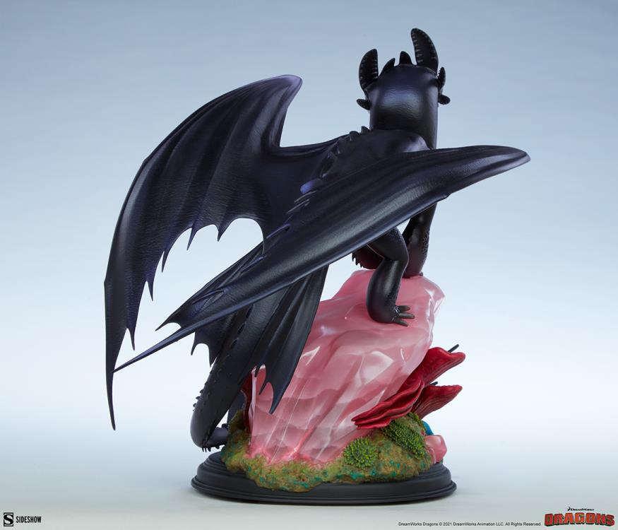 Pedido Estatua Toothless - Cómo Entrenar a tu Dragón: El Mundo Oculto marca Sideshow Collectibles (30.48 cm)