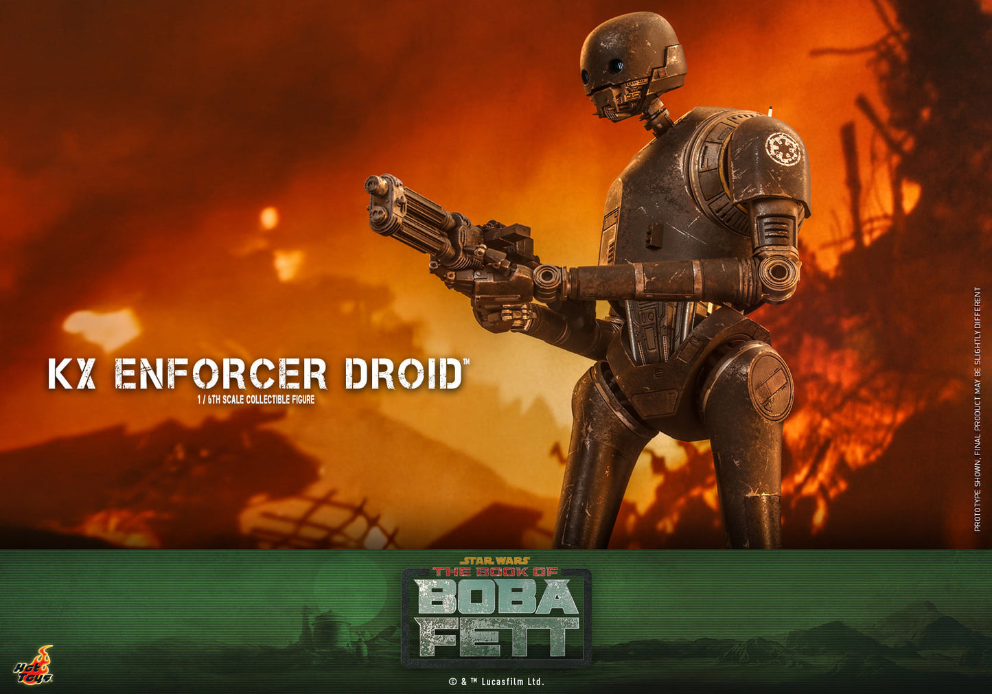 Pedido Figura KX Enforcer Droid - Star Wars: The Book of Boba Fett ™ marca Hot Toys TMS072 escala 1/6