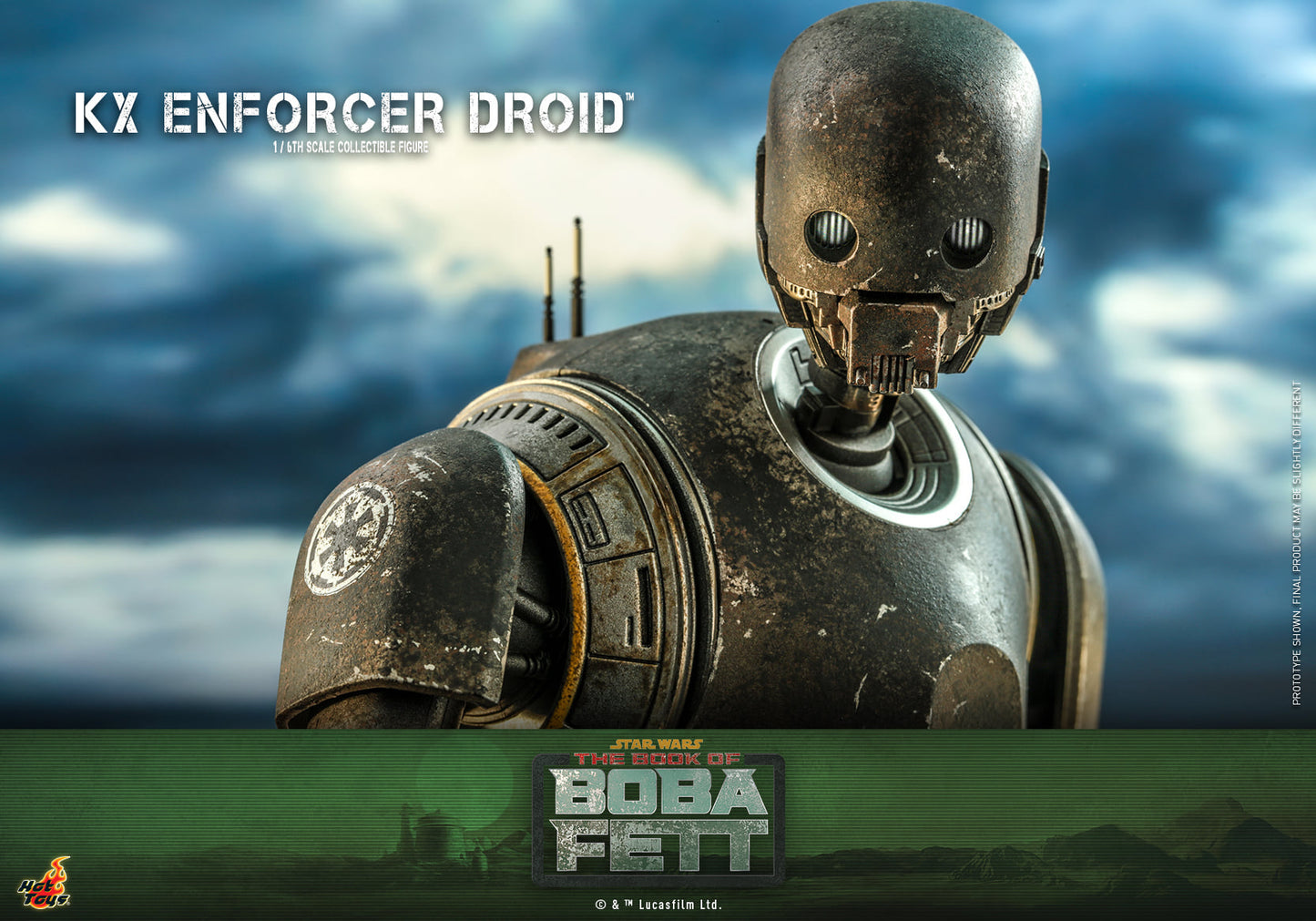 Pedido Figura KX Enforcer Droid - Star Wars: The Book of Boba Fett ™ marca Hot Toys TMS072 escala 1/6