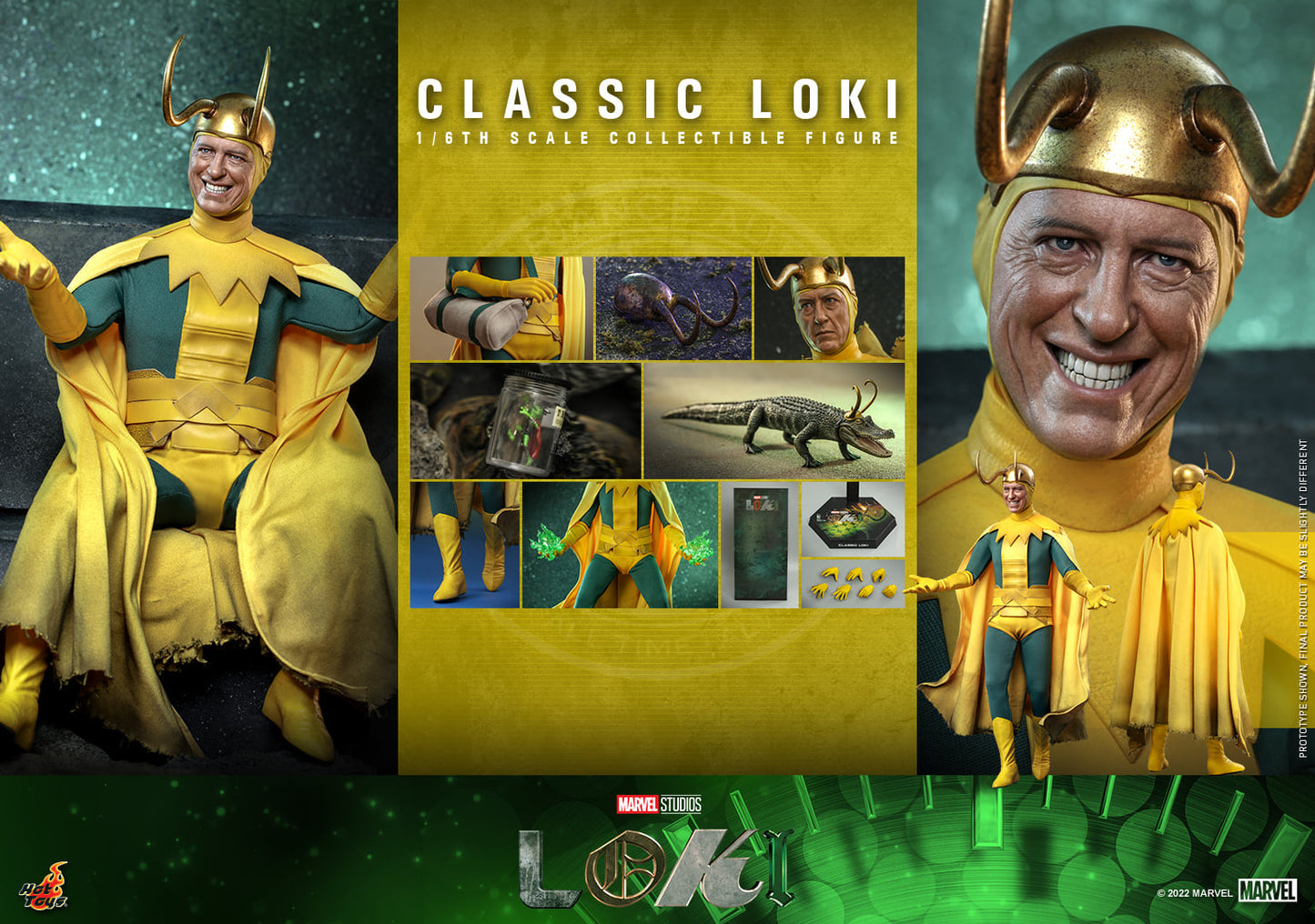 Pedido Figura Classic Loki - Serie Loki marca Hot Toys TMS073 escala 1/6