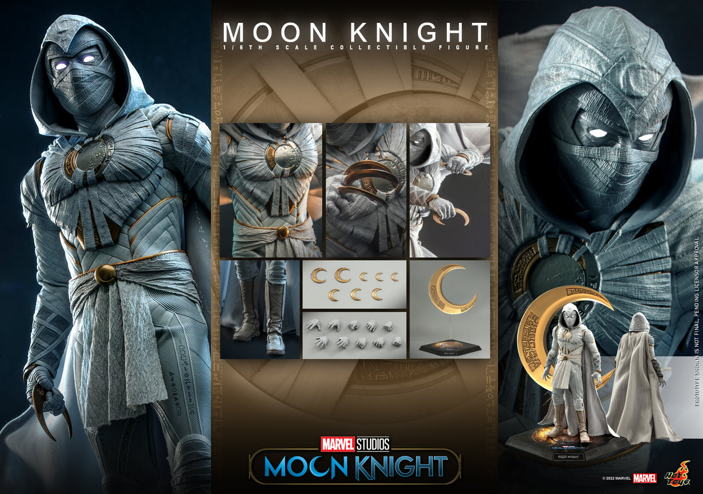 Pedido Figura Moon Knight marca Hot Toys TMS075 escala 1/6