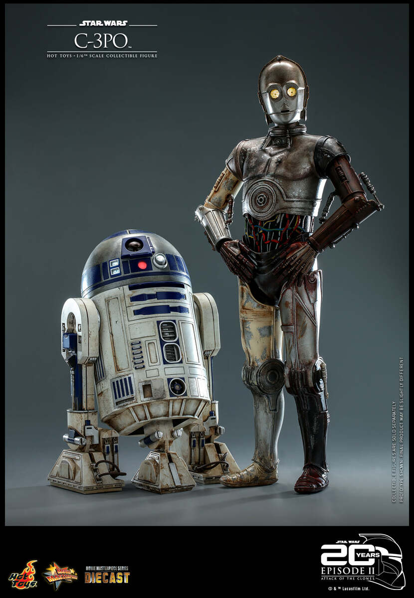 Pedido Figura C-3PO - Star Wars Episode II: Attack of the Clones ™ marca Hot Toys MMS650D46 escala 1/6