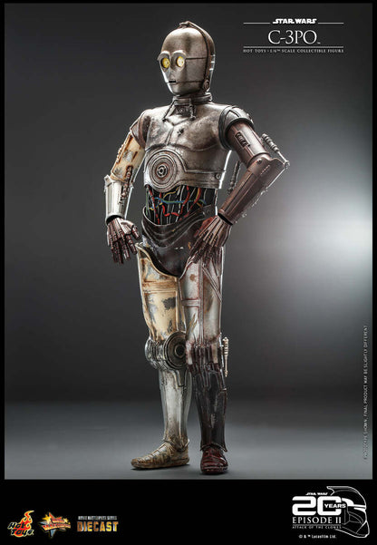 Pedido Figura C-3PO - Star Wars Episode II: Attack of the Clones ™ marca Hot Toys MMS650D46 escala 1/6