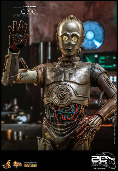 Pedido Figura C-3PO - Star Wars Episode II: Attack of the Clones ™ marca Hot Toys MMS650D46 escala 1/6