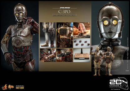 Pedido Figura C-3PO - Star Wars Episode II: Attack of the Clones ™ marca Hot Toys MMS650D46 escala 1/6