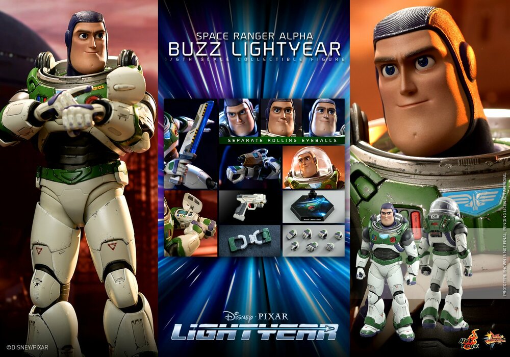 Pedido Figura Lightyear - Space Ranger Alpha Buzz Lightyear marca Hot Toys MMS634 escala 1/6