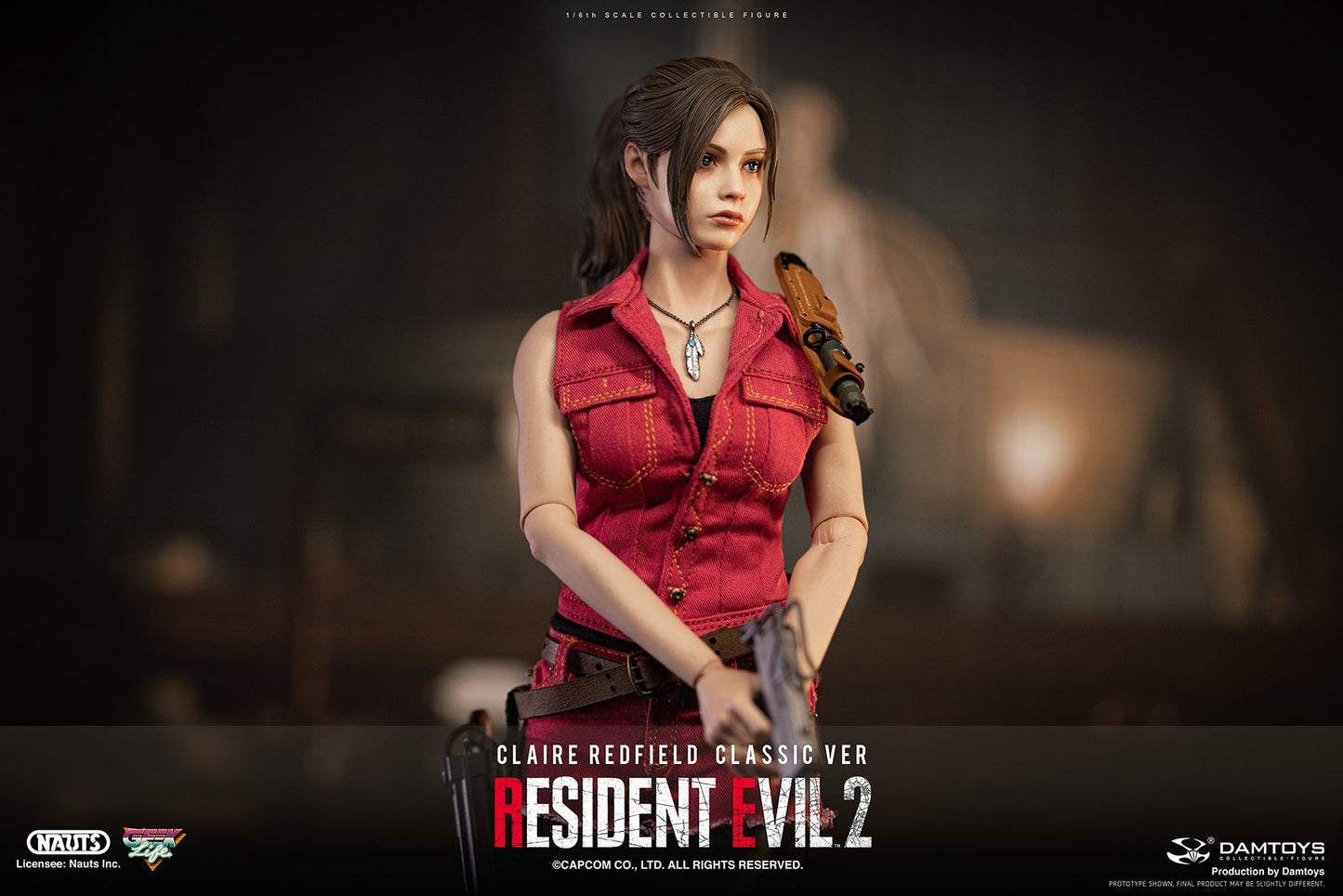 Pedido Figura Claire Redfield Classic Ver. - Resident Evil 2 marca Damtoys DMS038 escala 1/6