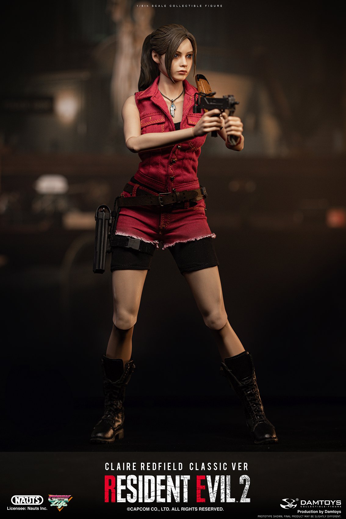 Pedido Figura Claire Redfield Classic Ver. - Resident Evil 2 marca Damtoys DMS038 escala 1/6