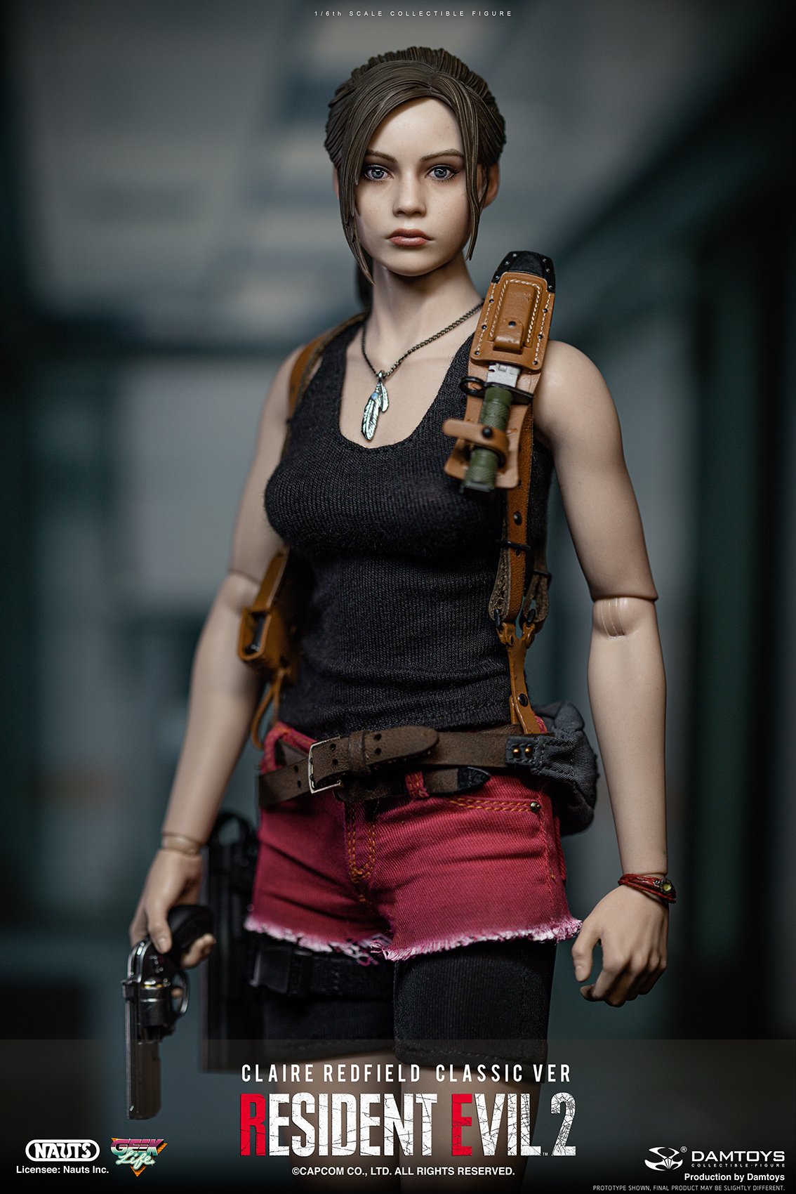 Pedido Figura Claire Redfield Classic Ver. - Resident Evil 2 marca Damtoys DMS038 escala 1/6