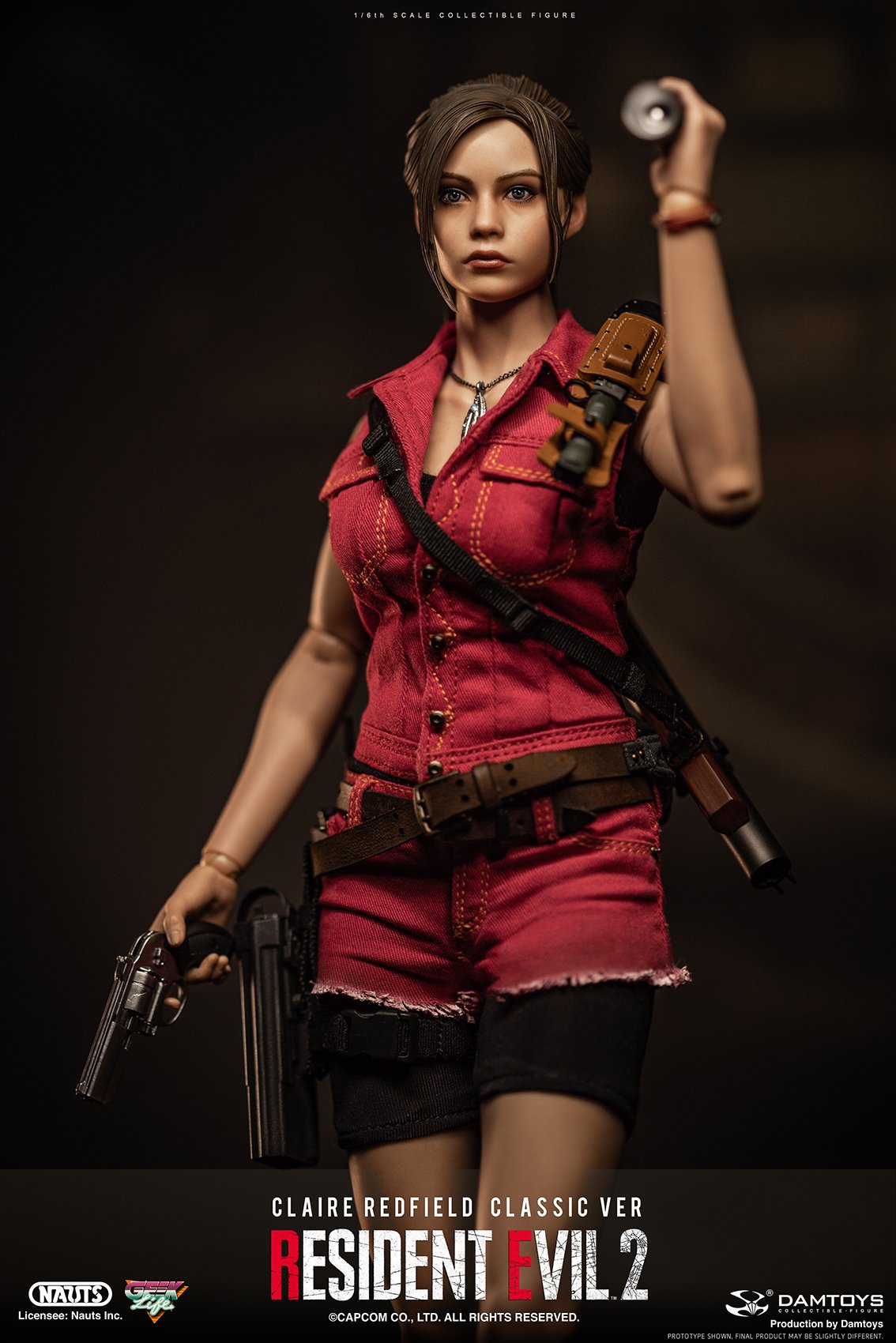 Pedido Figura Claire Redfield Classic Ver. - Resident Evil 2 marca Damtoys DMS038 escala 1/6