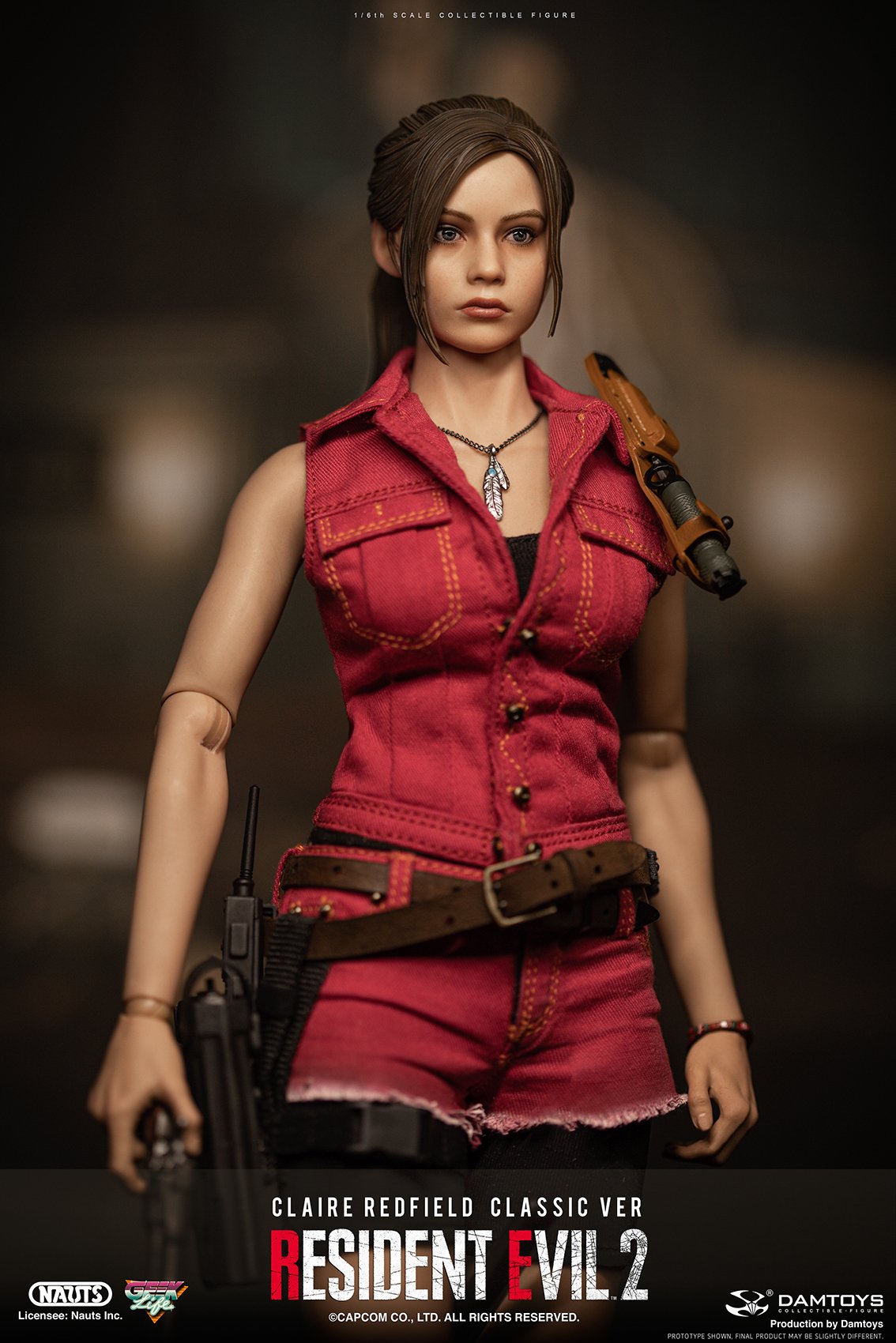 Pedido Figura Claire Redfield Classic Ver. - Resident Evil 2 marca Damtoys DMS038 escala 1/6